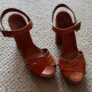 chloé platform sandals